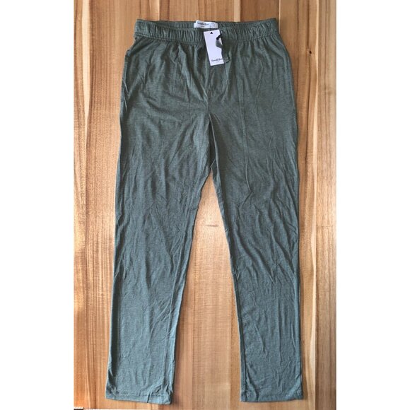 Goodfellow & Co Mens Green Jogger Pants With Two Side Pockets Stretch Medium - Picture 2 of 14
